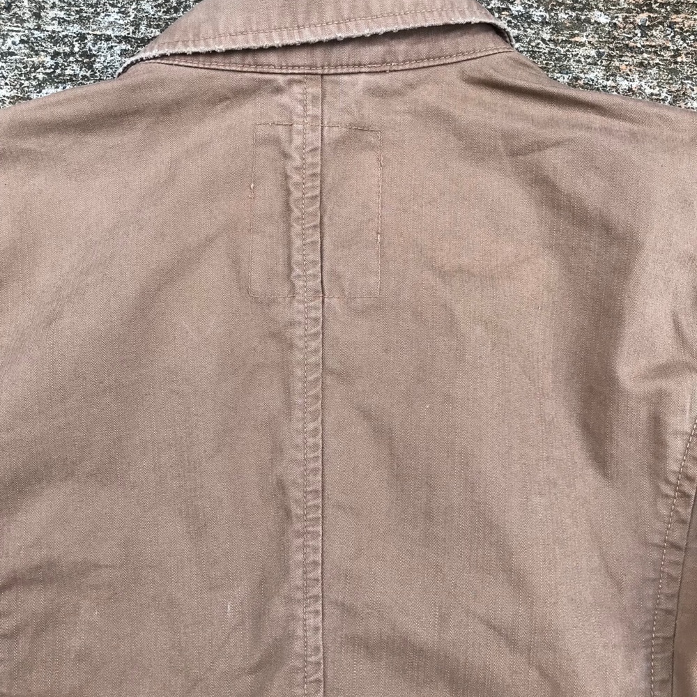 Aeropostale cotton brown blazer medium - Picture 15 of 16